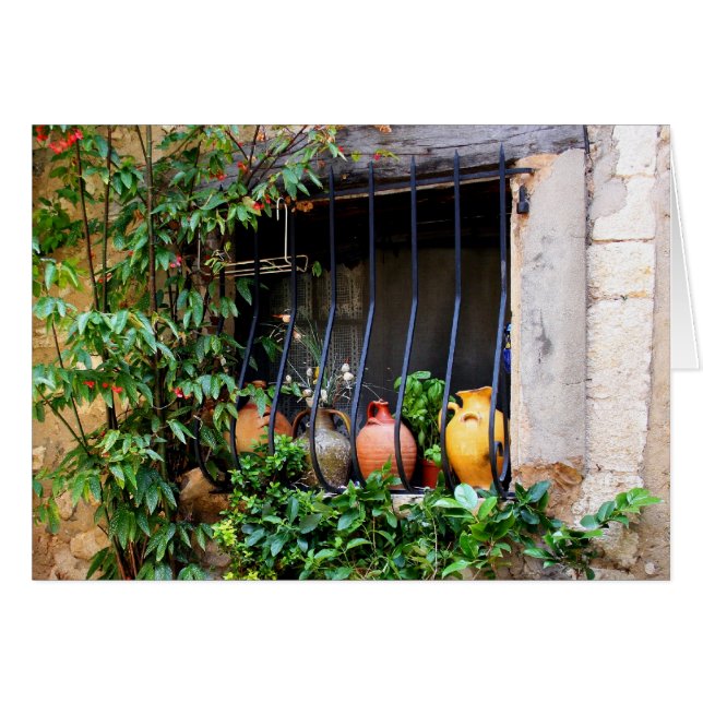 Fönster II Hälsningskort (Framsidan Horizontal)