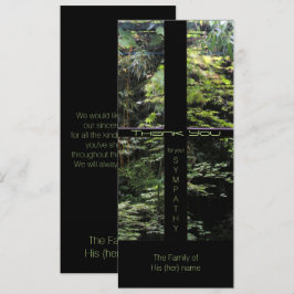 Fönster Kor om Tacken om naturskydd och trädgårdss Inbjudningar