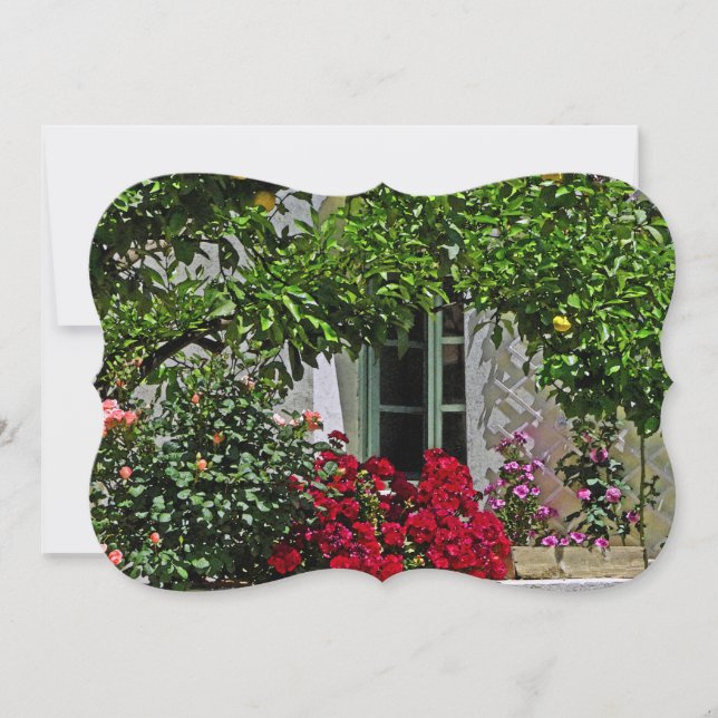 FÖNSTER MED BLOMMOR OCH BLOMMOR (Framsida)