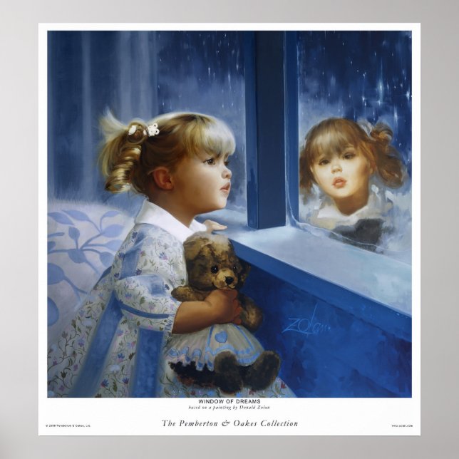 Fönster med drömmar poster (Framsidan)