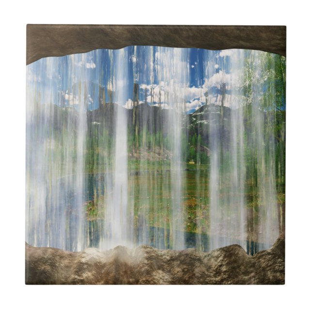 Fönster på CWM Decorative Tile/Trivet Kakelplatta (Framsidan)