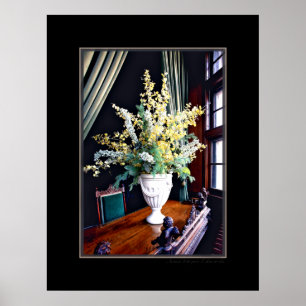 Fönster på Manor Photography Poster Art Print