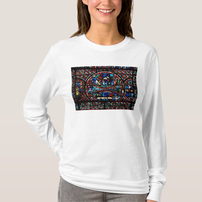 Fönster som visar den bra barnsamariten t-shirt (Framsida)