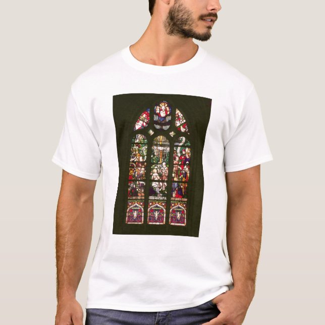 Fönster som visar dop av Kristus, 1490 Tröja (Framsida)