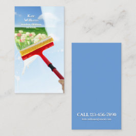 Fönster Städning Visitkort