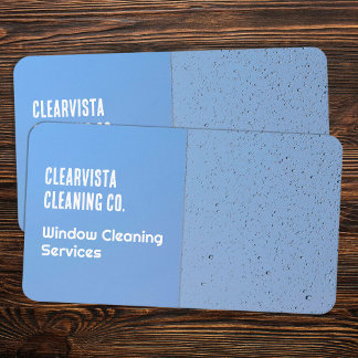 Fönster Städning Visitkort