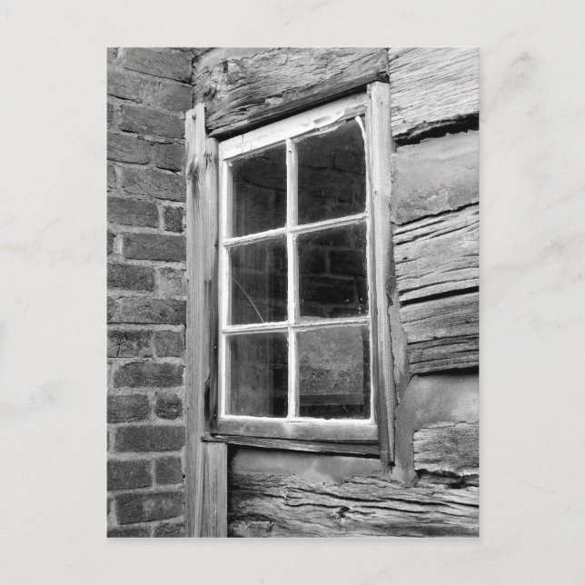 Fönster till gårdagen vykort (Framsida)