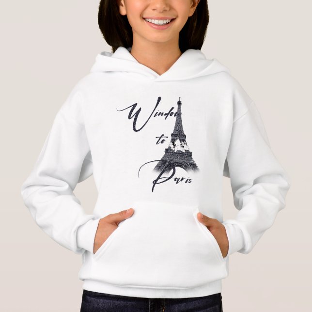 Fönster till Paris T-Shirt (Framsida)