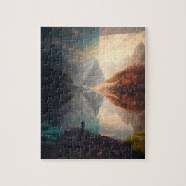 Fönster till självpussel 1 pussel