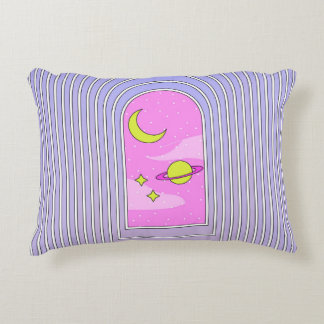 Fönster till universum, esoteriska cosmos digital  prydnadskudde