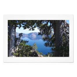 "Fönster till Vatten" Crater Sjö Photo Prints Fototryck
