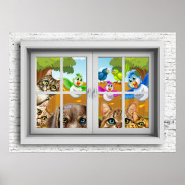 Fönster Visa Affisch