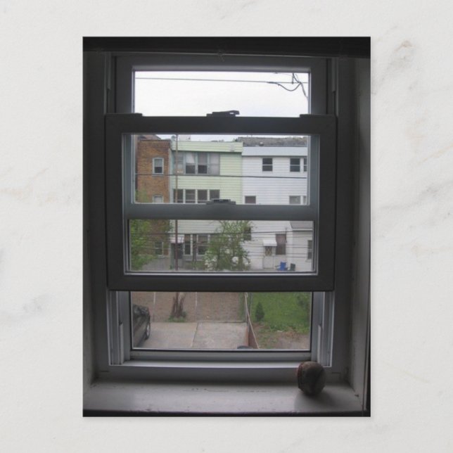 fönster vykort (Framsida)