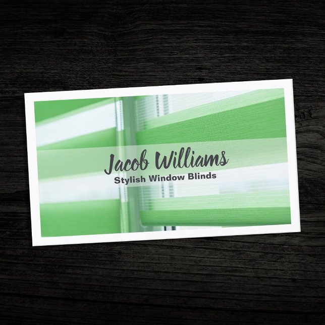 FönsterBlinder Visitkort (Window Blinds Business Cards)