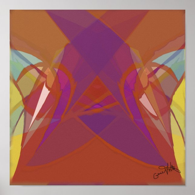 Fönsterglas Poster (Framsidan)