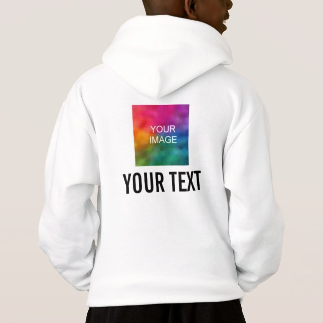 Fönsterklädsapparat Pullover Kids Boys T Shirt (Baksida)
