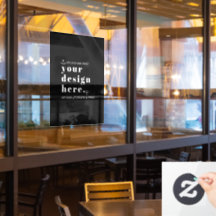 Fönsterklick din designuppladdning 18 x 24-tumssig