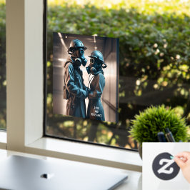 Fönsterkudde för kärlek OCH RESISTANS i cellomfatt