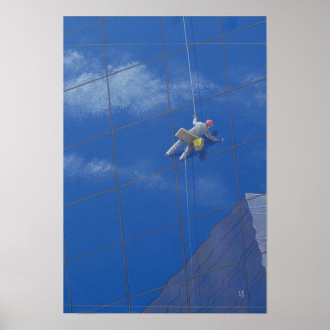 Fönsterrenare 1990 poster (Framsidan)