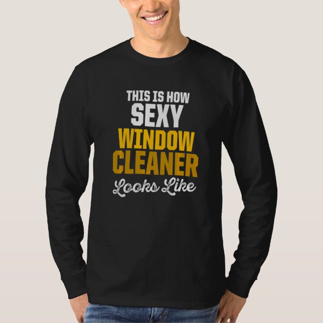 Fönsterrenare, Städning 10 T Shirt (Framsida)