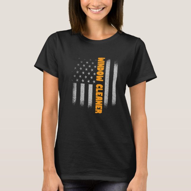Fönsterrenare, Städning 22 T Shirt (Framsida)