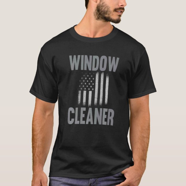 Fönsterrenare, Städning 24 T Shirt (Framsida)