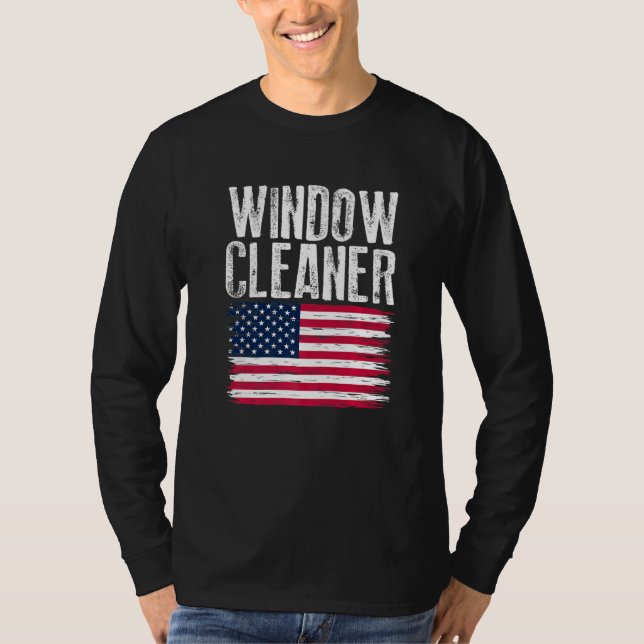 Fönsterrenare, Städning 40 T Shirt (Framsida)