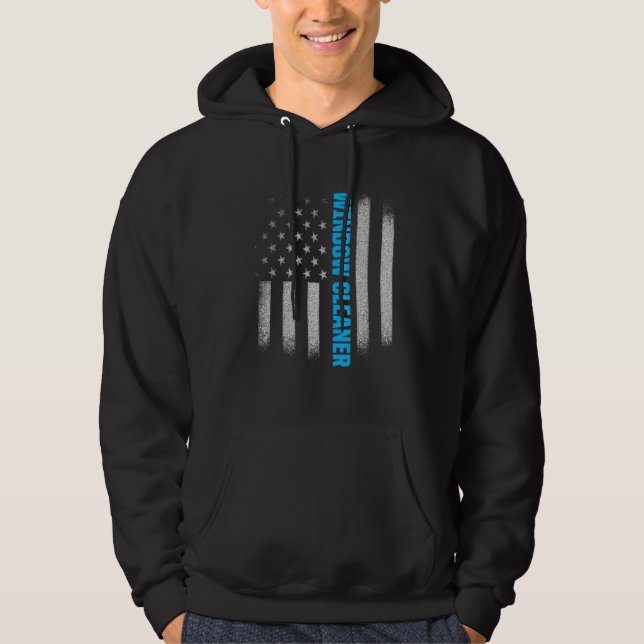 Fönsterrenare, Städning 5 Hoodie (Framsida)