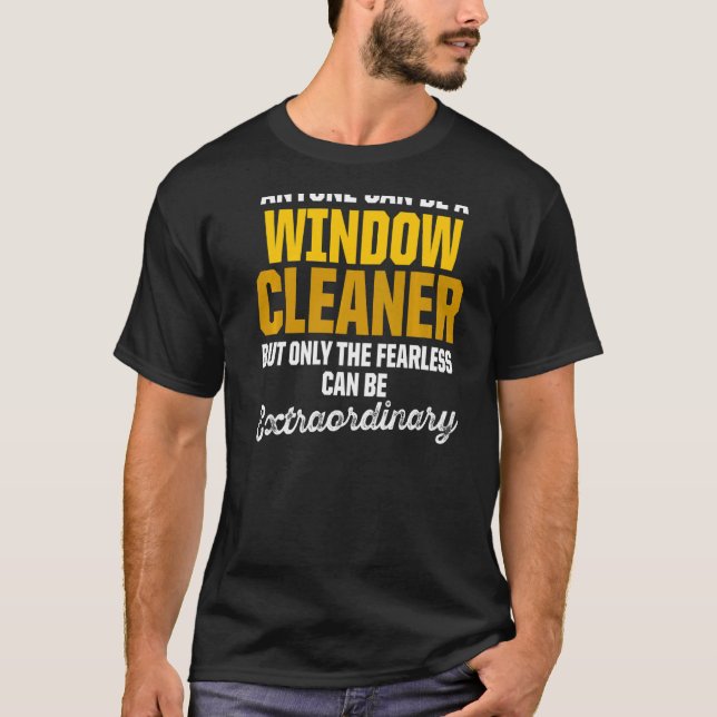 Fönsterrenare, Städning 5 T Shirt (Framsida)