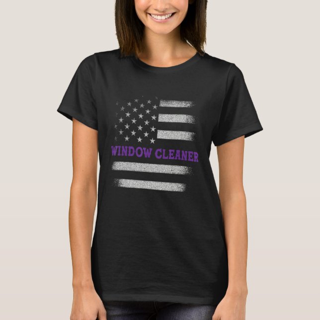 Fönsterrenare, Städning 62 T Shirt (Framsida)