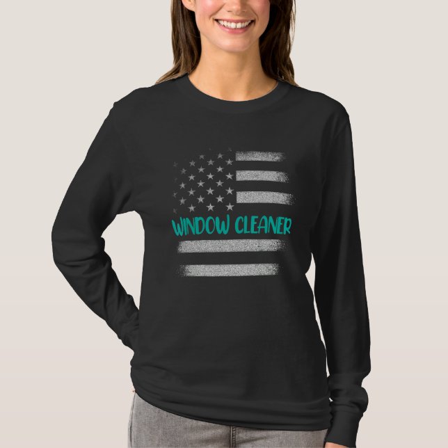 Fönsterrenare, Städning 68 T Shirt (Framsida)