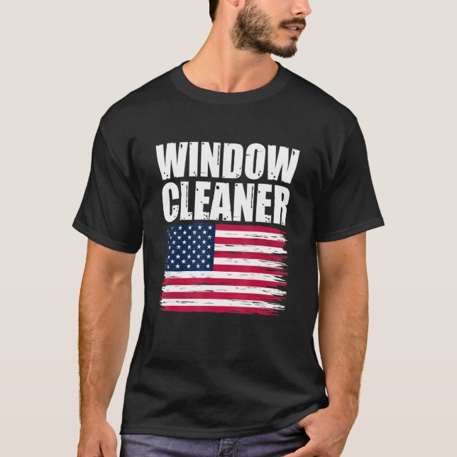 Fönsterrenare, Städning 88 T Shirt (Framsida)