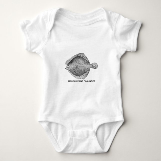Fönsterrutaflundra Tee (Framsida)