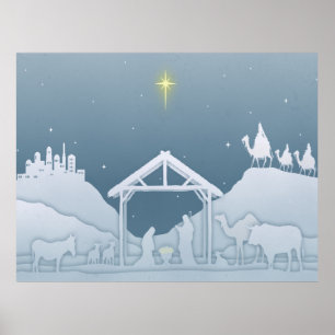 Fönsterscen Poster