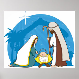 Fönsterscen Poster