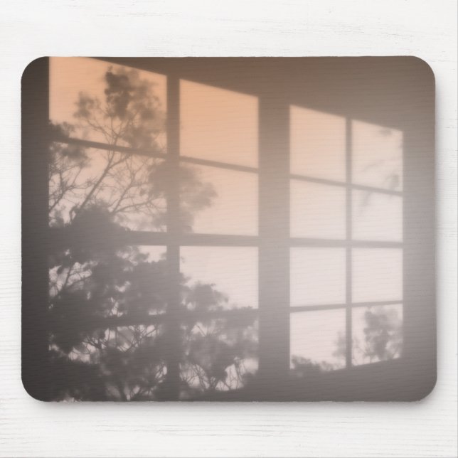 Fönsterskugga med flytande färg musmatta (Framsidan)