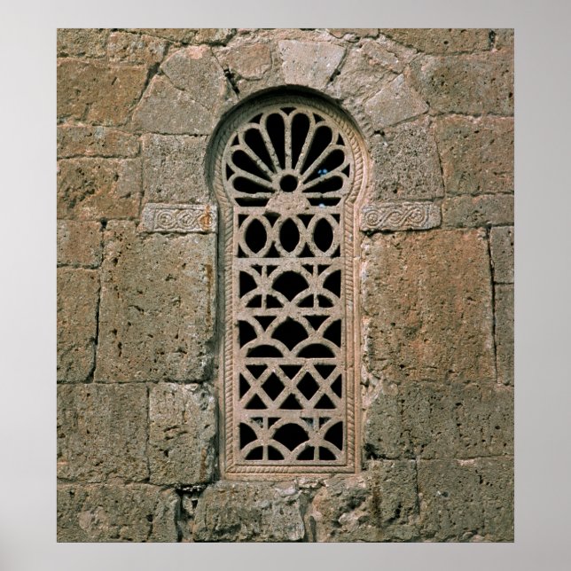 Fönsterspårning från Basilica San Juan Poster (Framsidan)
