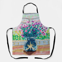 Fönsterte och blommor