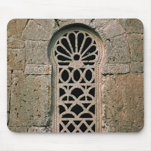Fönstertracery, från basilicaen San Juan Musmatta (Framsidan)