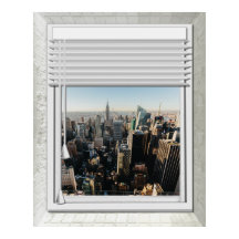 Fönstervy för New York City Fake