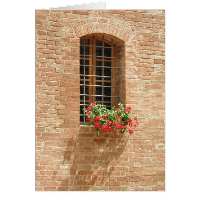 Fönstret boxas hälsningskort (Framsidan)