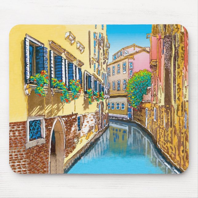 Fönstret boxas längs kanalen musmatta (Framsidan)