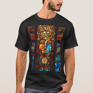 Fönstret Fantasy Stached Glass (Fantasy Cute Stach T Shirt