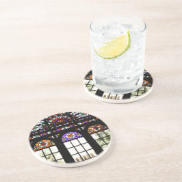 Fönstret Färgat glasaktigt Underlägg