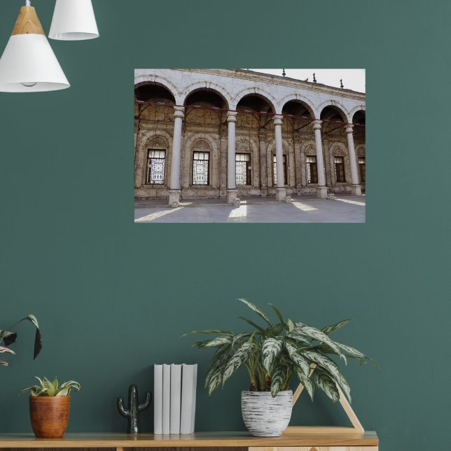 Fönstret i Kairo Mosque Poster (Vardagsrum 1)