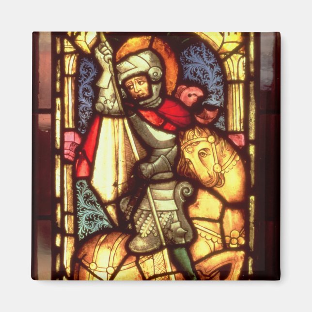 Fönstret Målat glas Magnet (Framsidan)