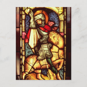 Fönstret Målat glas Vykort