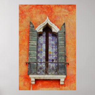 Fönstret renaissance poster