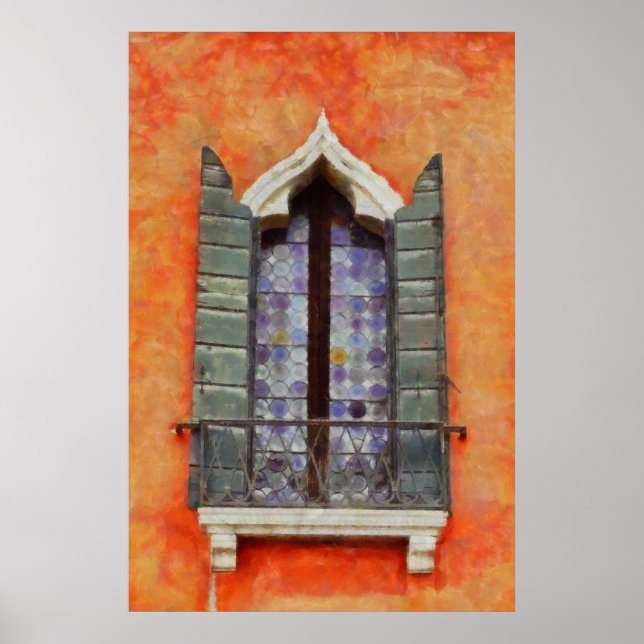 Fönstret renaissance poster (Framsidan)