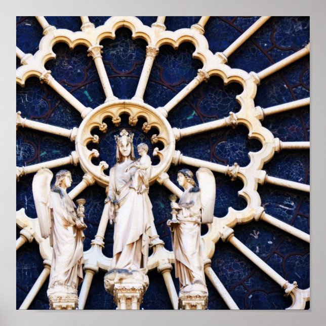 Fönstret Ro i Notre Dame Poster (Framsidan)